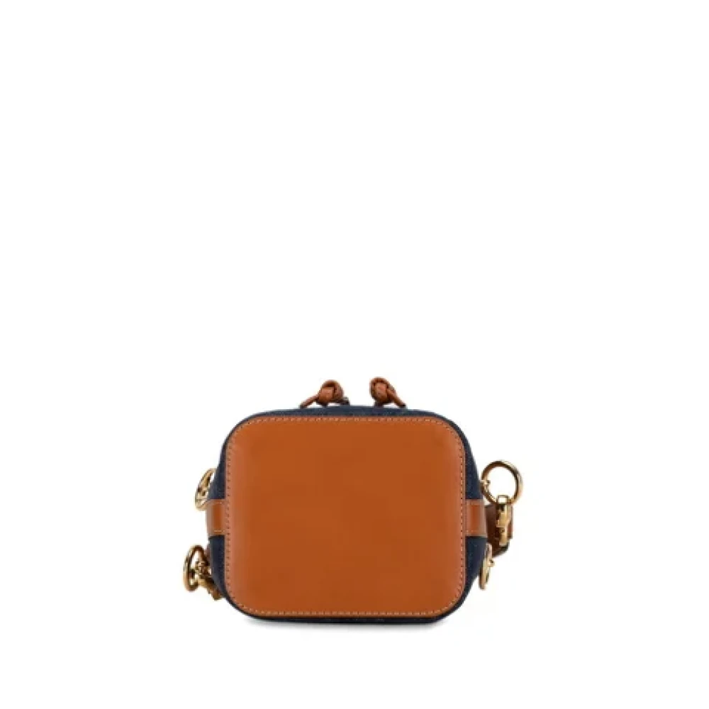 Fendi Vintage Pre-owned Denim fendi-bags Blue Dames