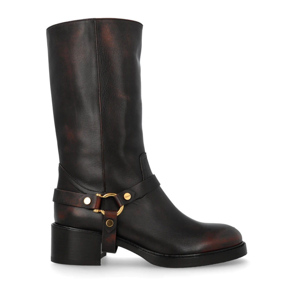 Shoes > Boots > High Boots - - Chloé - Modalova