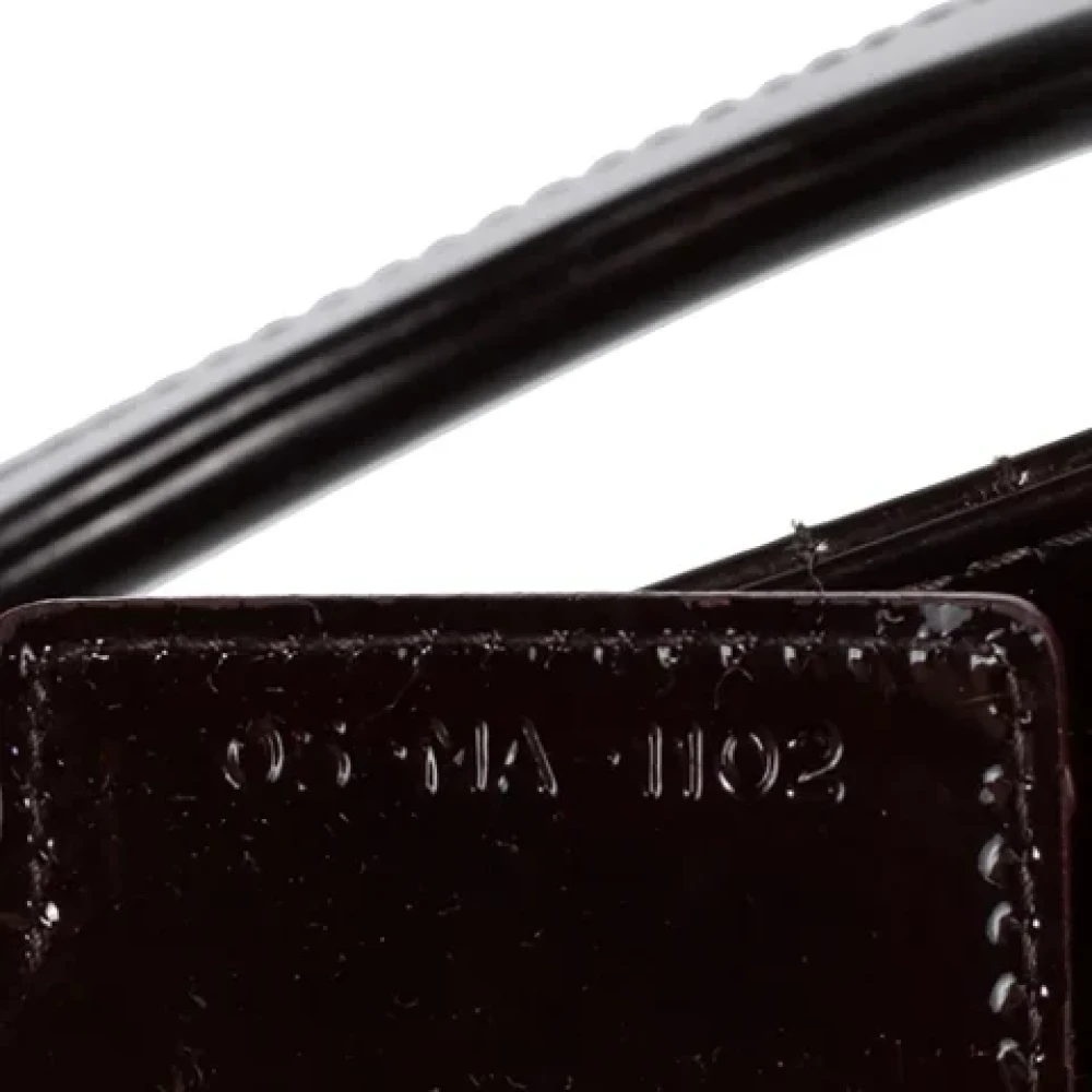 Dior Vintage Pre-owned Leather dior-bags Brown Dames