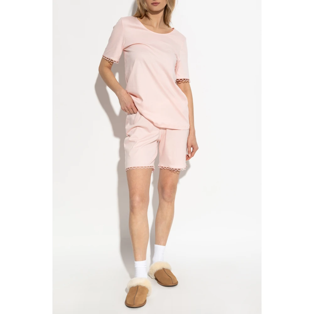 Hanro Pyjamas Anouk Pink Dames