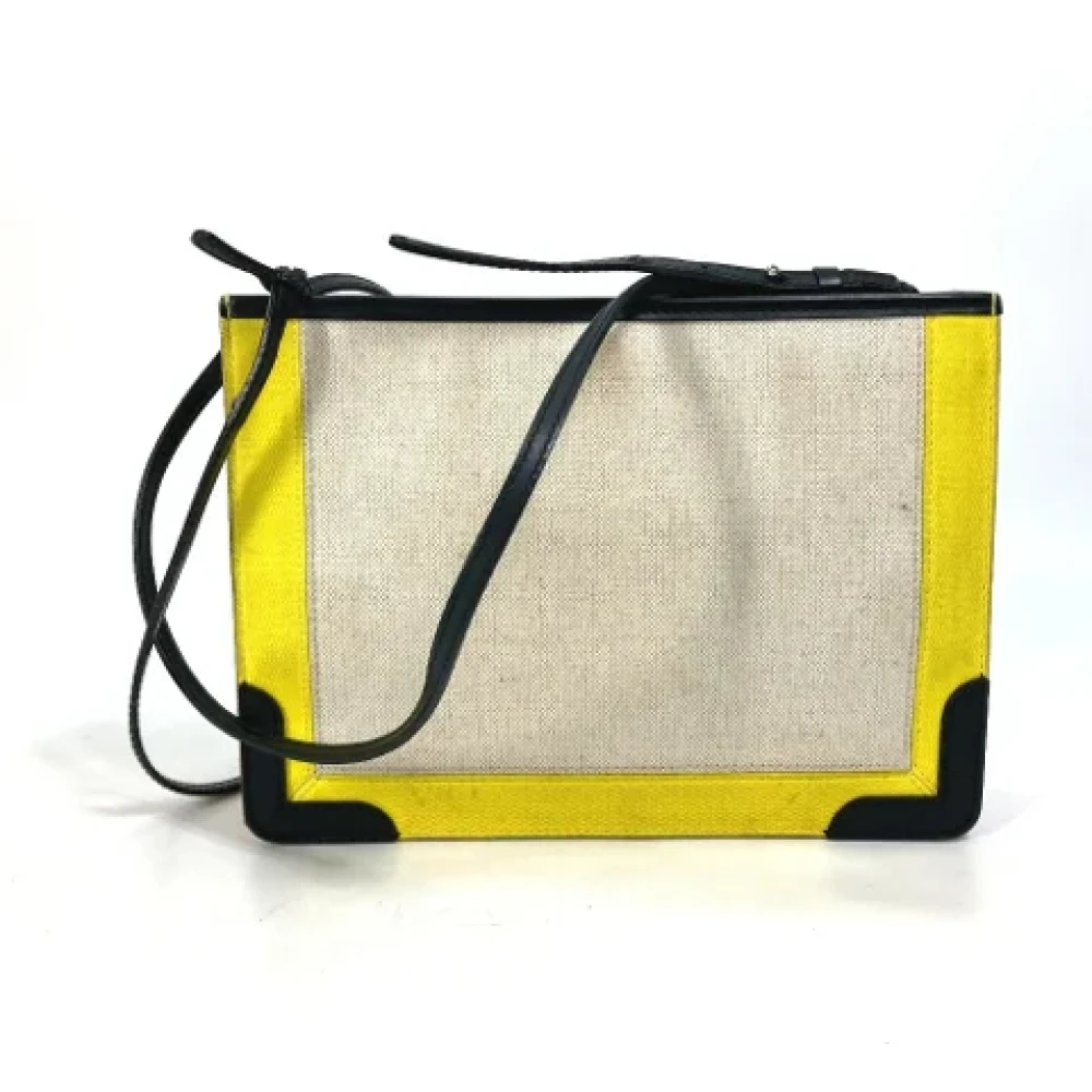 Balenciaga Vintage Pre-owned Leather shoulder-bags Yellow Dames