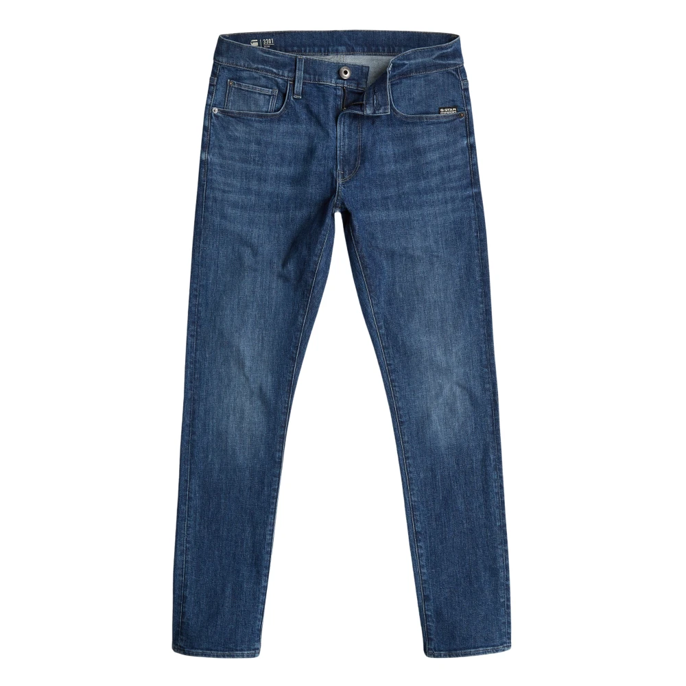 G-star Slim Fit Superstretch Western Jeans Blue, Herr