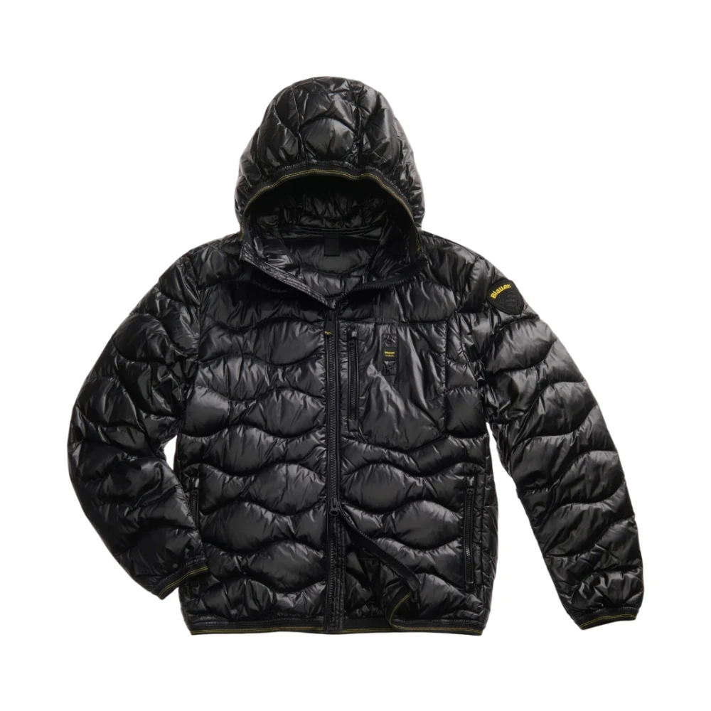 Blauer Men's Black Wave Down Jacket - Down Jackets - 2XL - Jackets