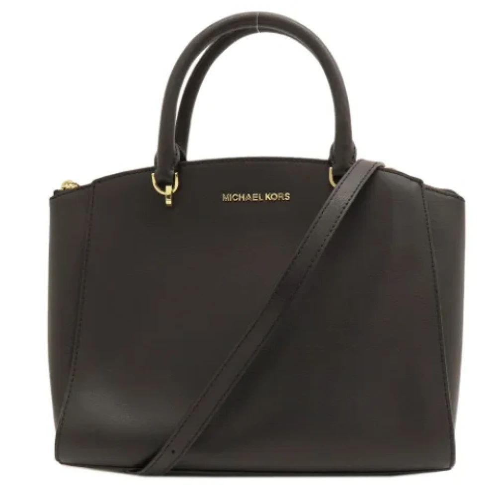 Michael Kors Pre-owned Leather handbags Black Dames