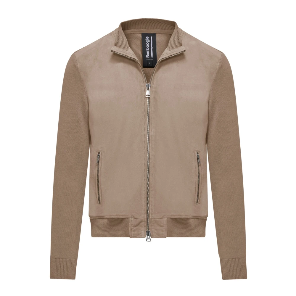 Jackets > Leather Jackets - - BomBoogie - Modalova