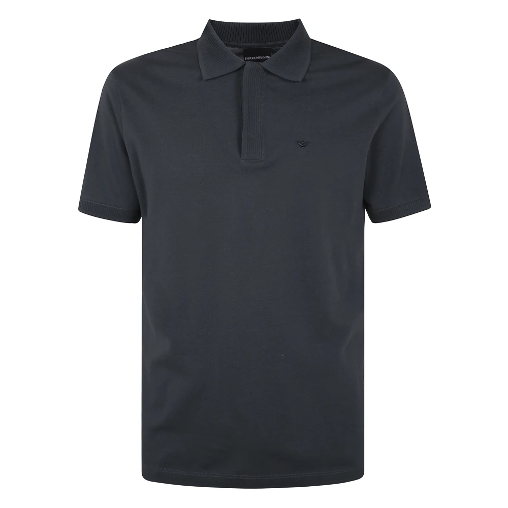 Emporio Armani Klassieke Polo Shirt voor Mannen Green Heren