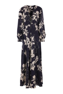 silk-floral-print-v-neck-dress
