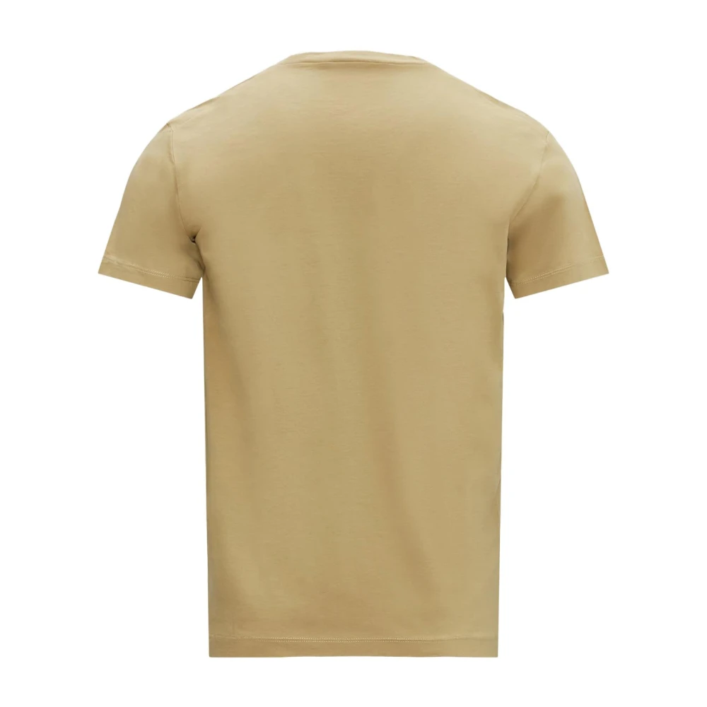 Dsquared2 Logo Print T-Shirt Beige Heren