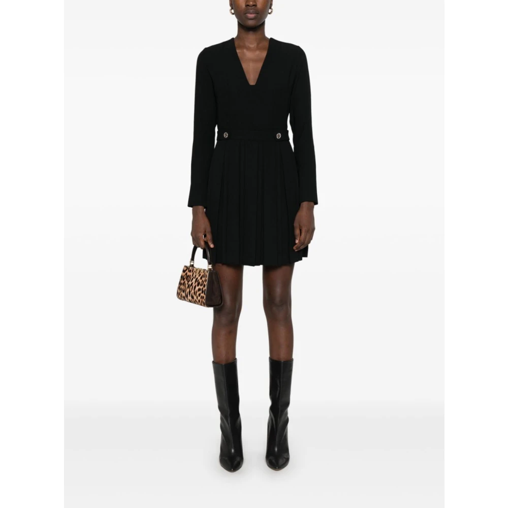 Twinset Zwarte Jurk Black Dames
