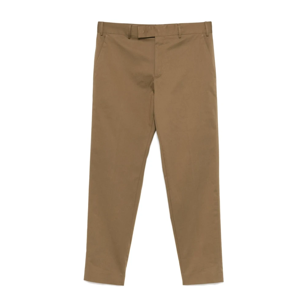 PT Torino Gabardine Broek Karamelbruin Brown Heren