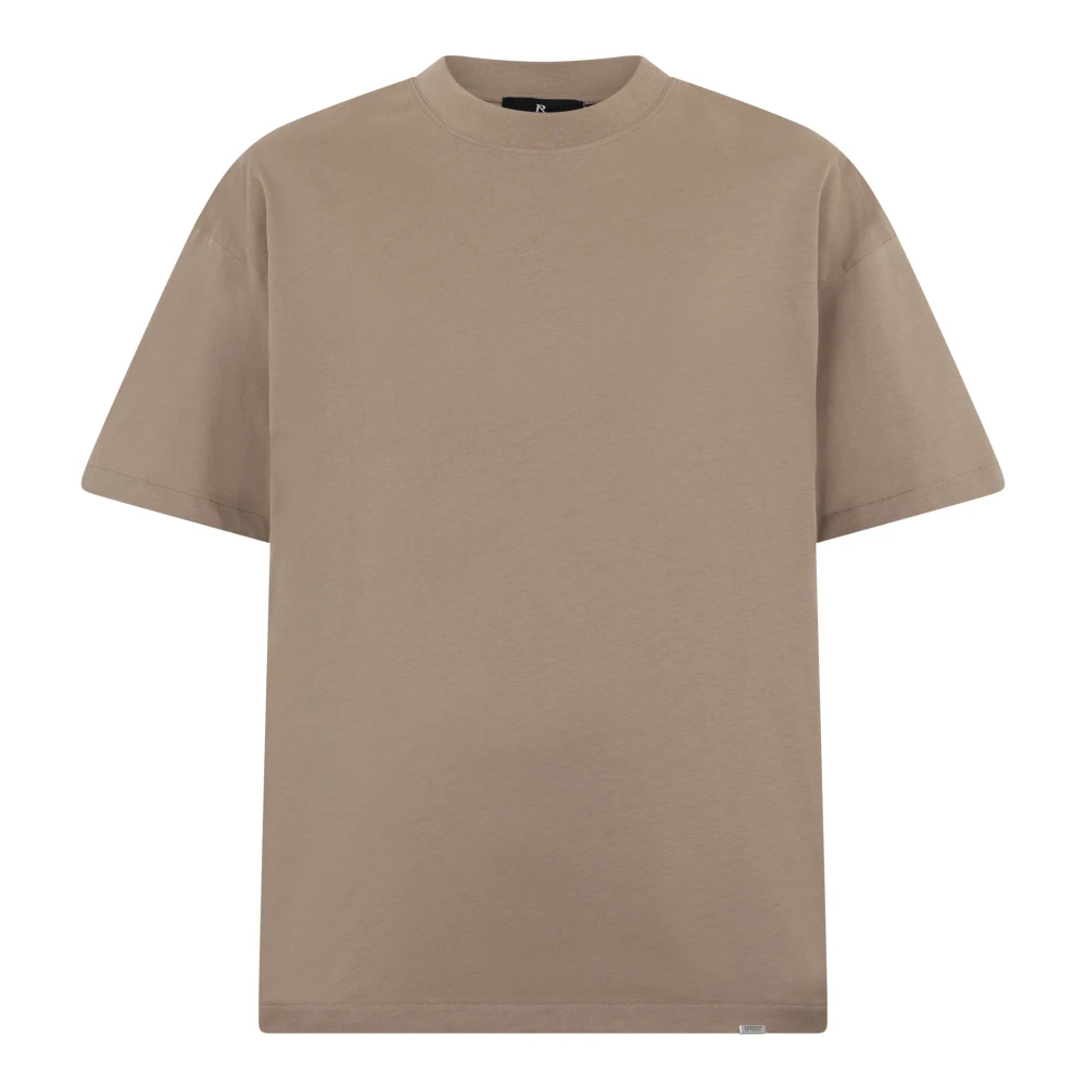 Represent Men's Beige T-Shirts, Xl, Initial Oversized T-Shirt