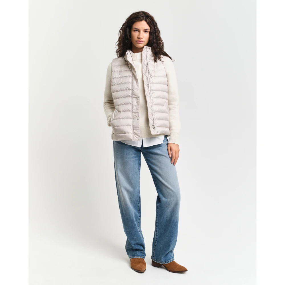 Gant Licht Donsvest Waterafstotend Gray Dames