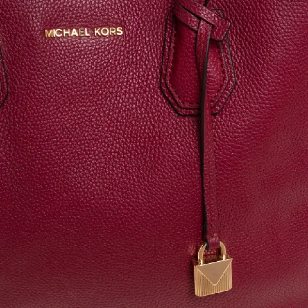 Michael Kors Pre-owned Leather totes Red Dames