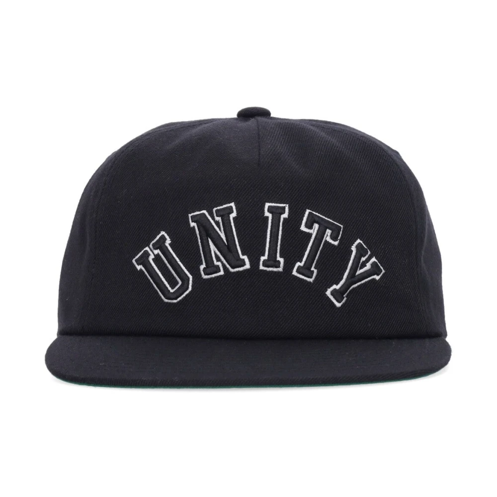 HUF Platte Klep Unity Pet Zwart Black Heren