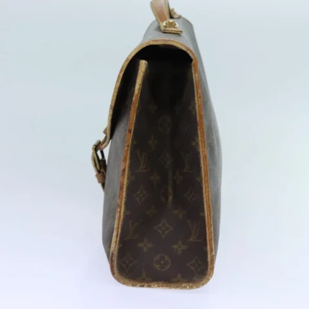 Louis Vuitton Vintage Pre-owned Canvas handbags Brown Dames
