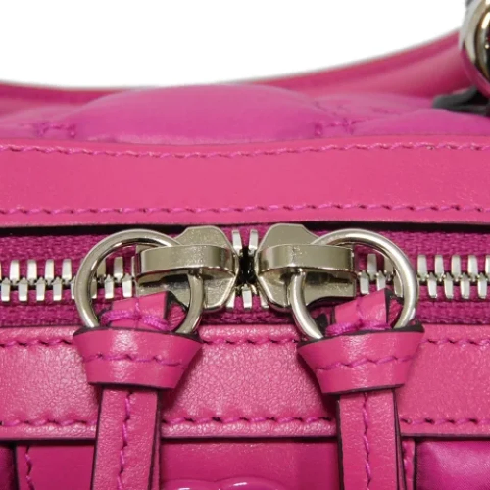 Gucci Vintage Pre-owned Nylon handbags Pink Dames