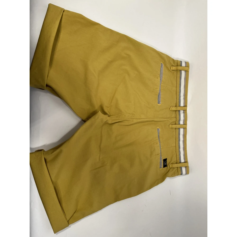 Mason's Casual Bermuda Shorts Mason 44 Yellow Heren