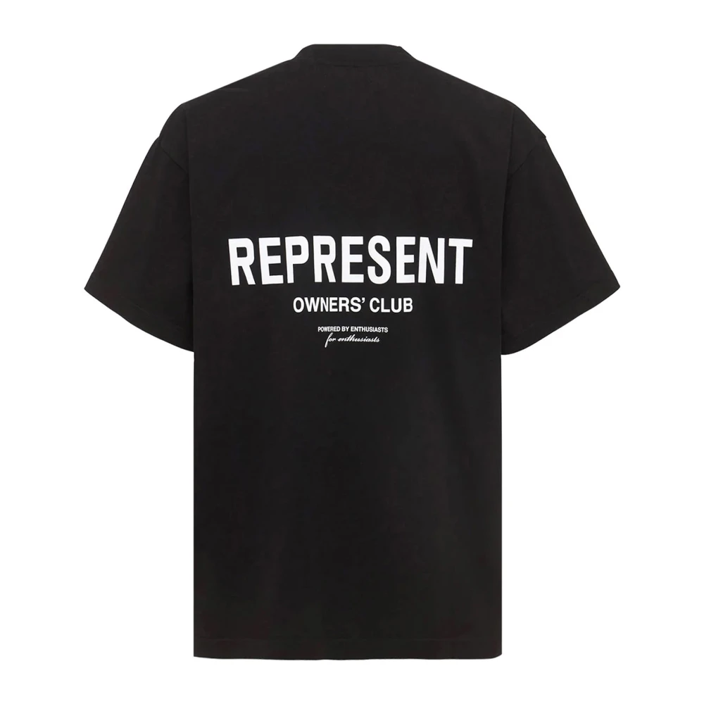Represent Club T-shirt voor mannen Black Heren