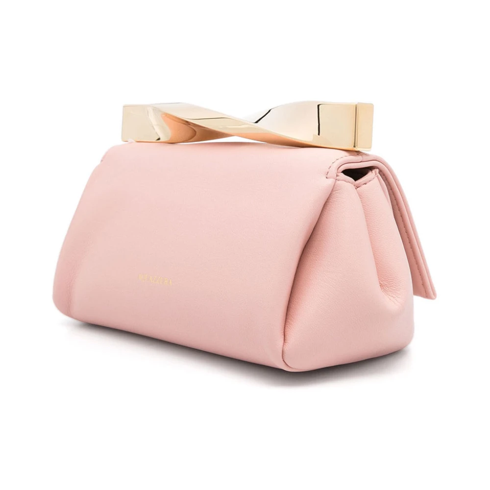 Aquazzura Mini Twist Clutch Pink Dames