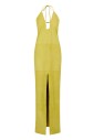 robe-longue-en-daim-jaune-citron