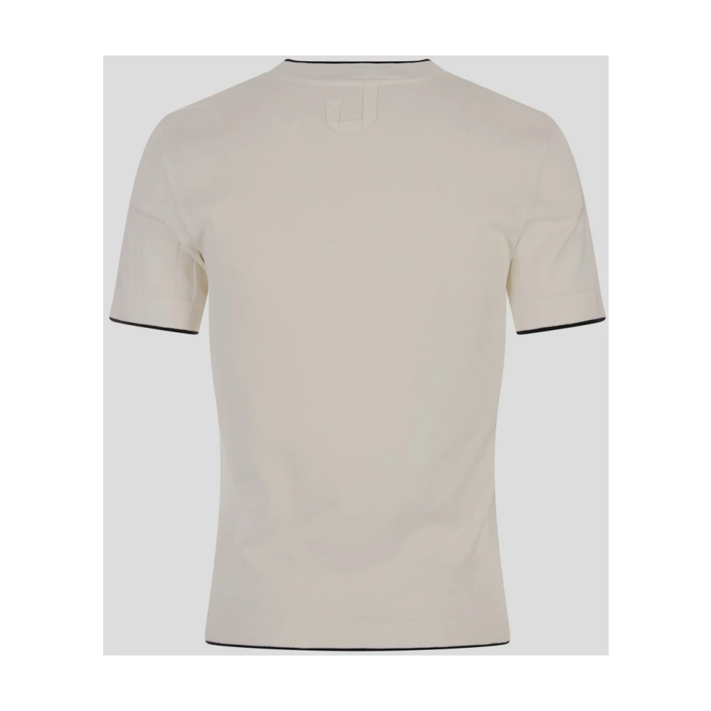 Jacquemus Katoenen Gebreid T-Shirt Beige Heren