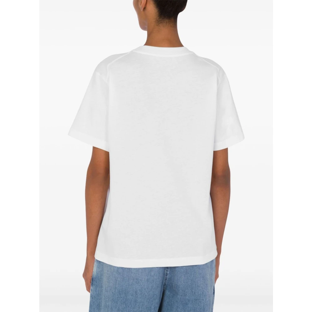 Moschino Stijlvolle T-shirts en Polos Collectie White Dames