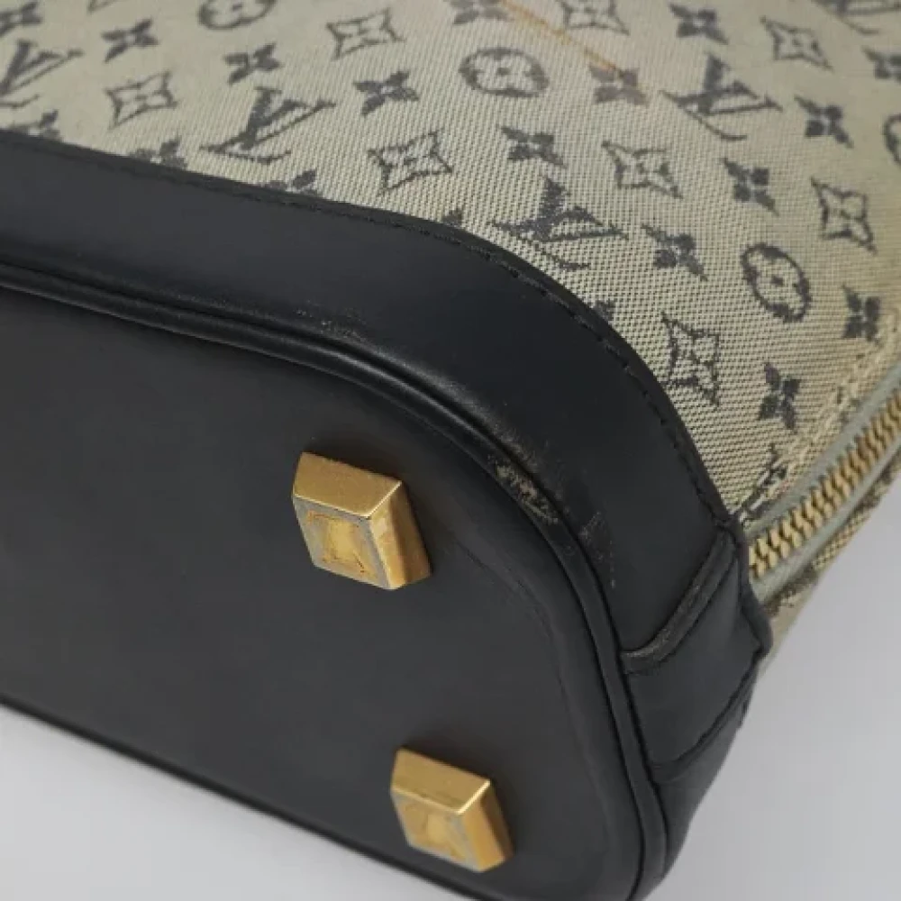 Louis Vuitton Vintage Pre-owned Canvas handbags Blue Dames
