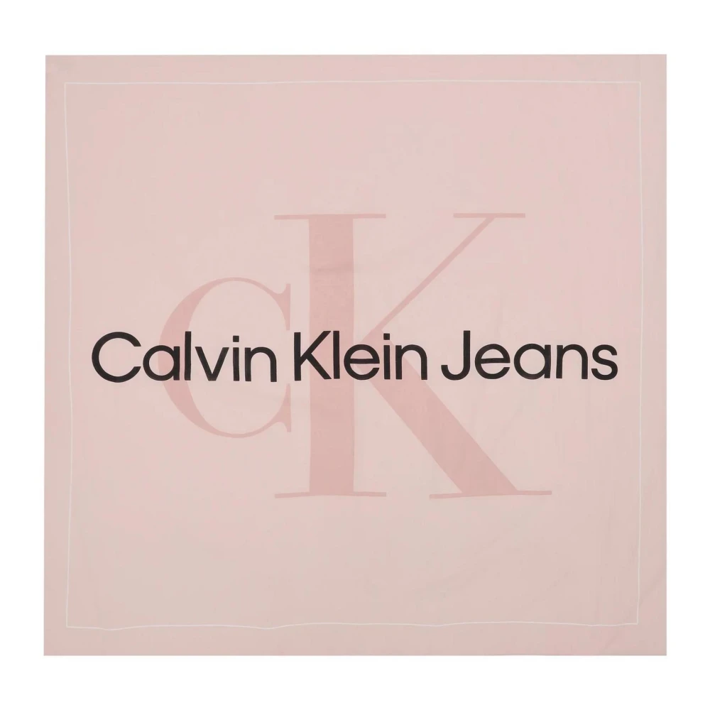 Calvin Klein Winter Scarves Pink Dames