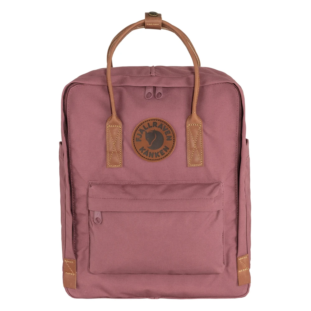 Fjällräven Rugzak met Leren Details Purple Dames