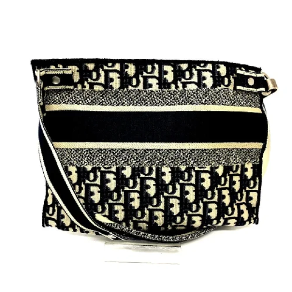 Dior Vintage Pre-owned Fabric dior-bags Blue Dames