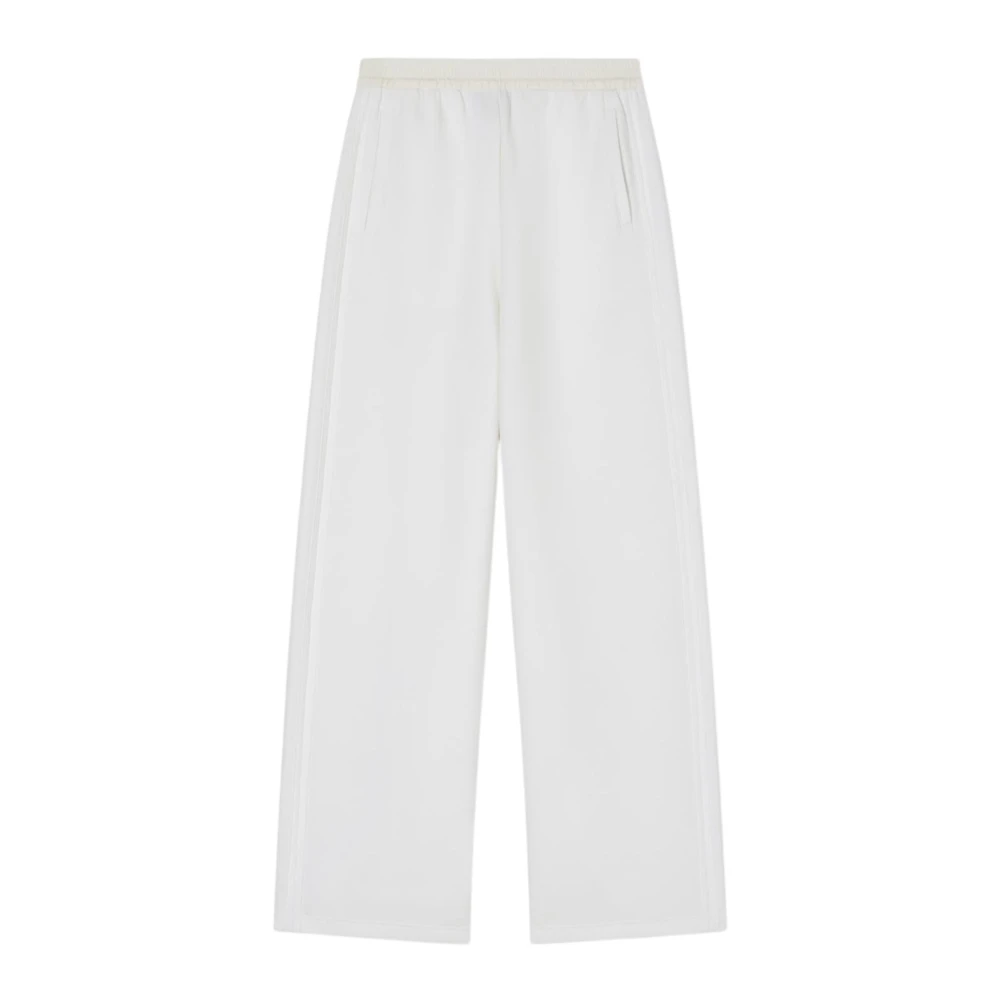 Emporio Armani Donna Bianco Pantaloni, S, New,