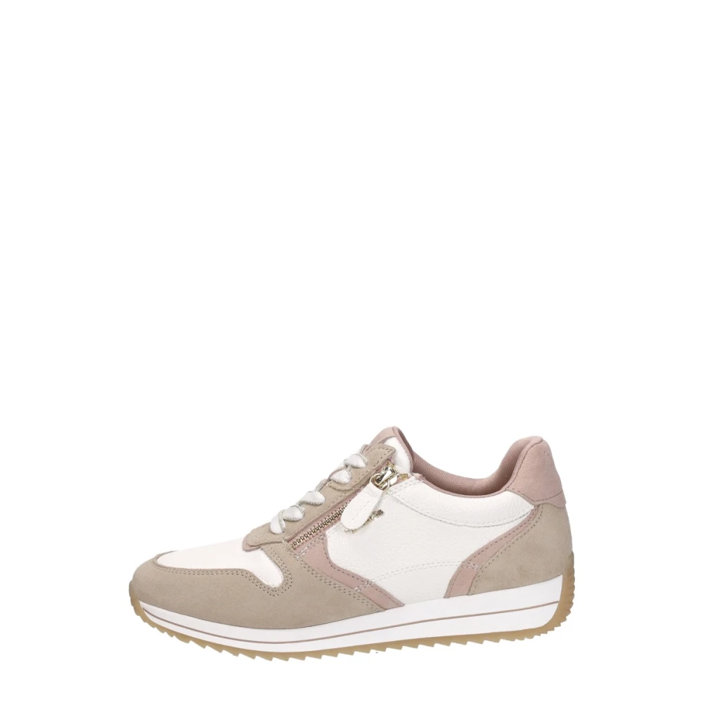 Tamaris Comfort Veterschoenen Laag Dames Schoenen Beige