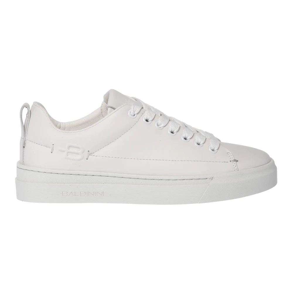 Baldinini Leren Sneaker Dames Schoenen Wit