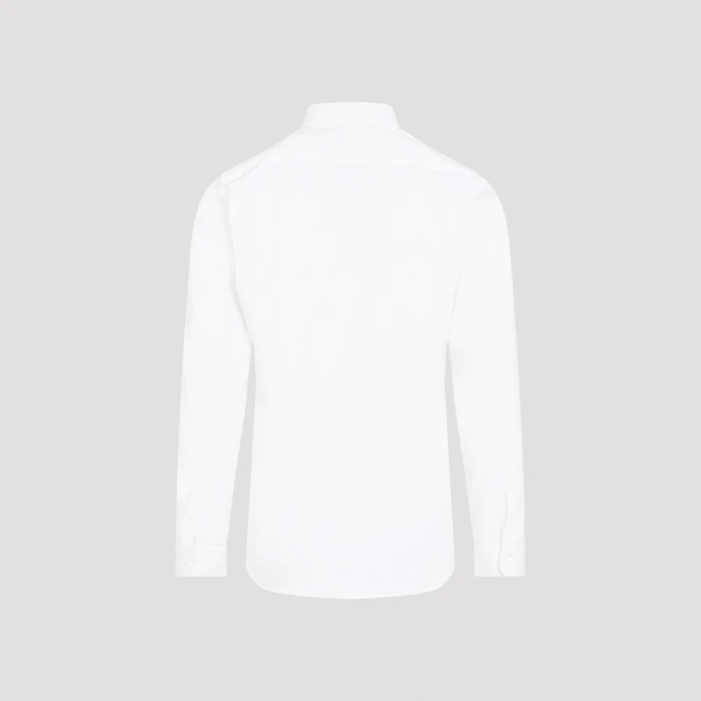 Gucci Elegante Witte Shirt voor Mannen White Heren