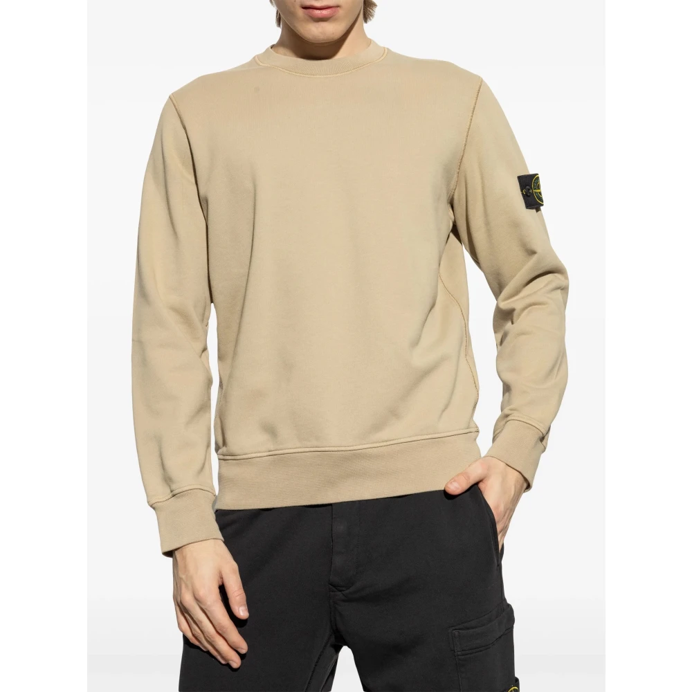 Stone Island Beige Sweaters voor Mannen Beige Heren