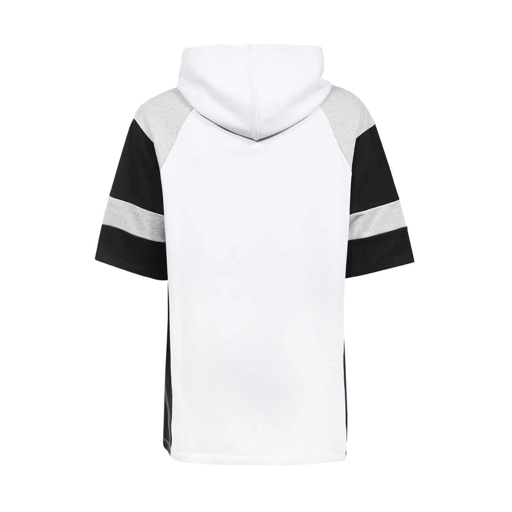 Balmain Katoenen Hoodie White Heren