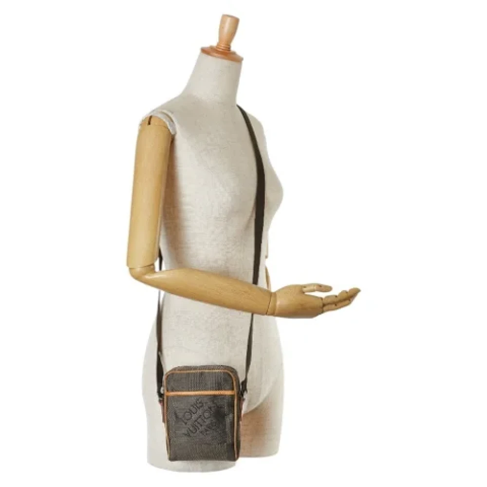 Louis Vuitton Vintage Pre-owned Canvas shoulder-bags Green Dames