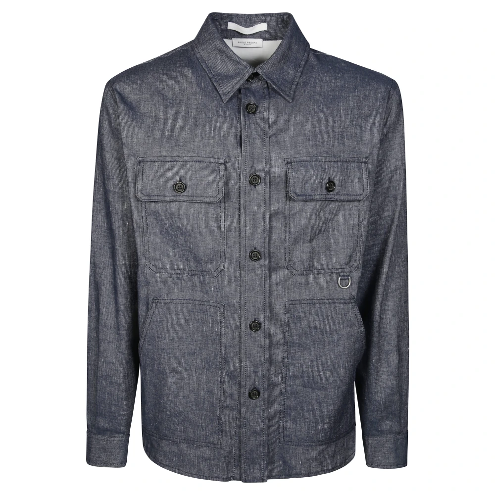 Shirts > Denim Shirts - - Paolo Pecora - Modalova