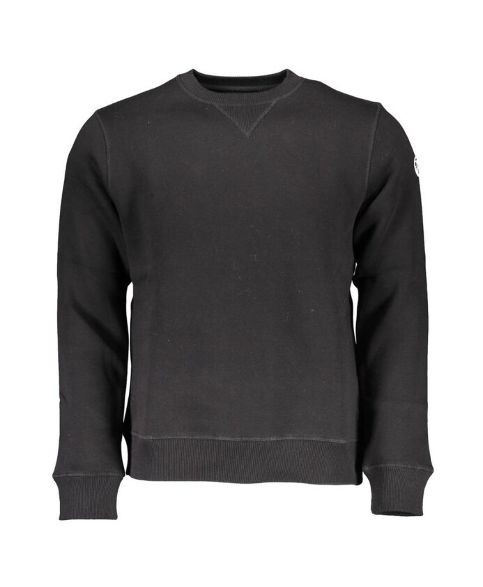 sweatshirt-col-rond-classique-coton-noir