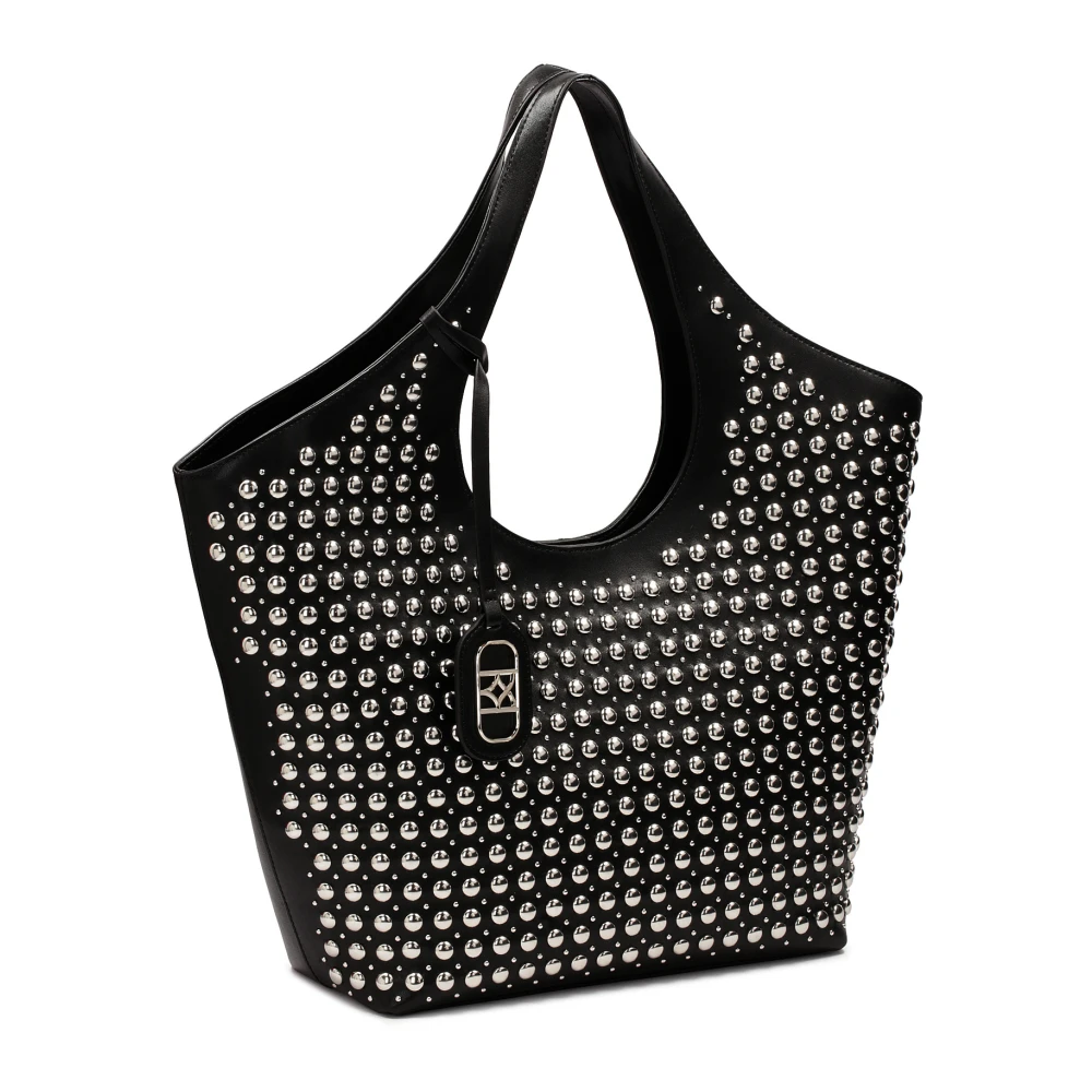 Kazar Elegante schoudertas met zilveren strass Multicolor Dames