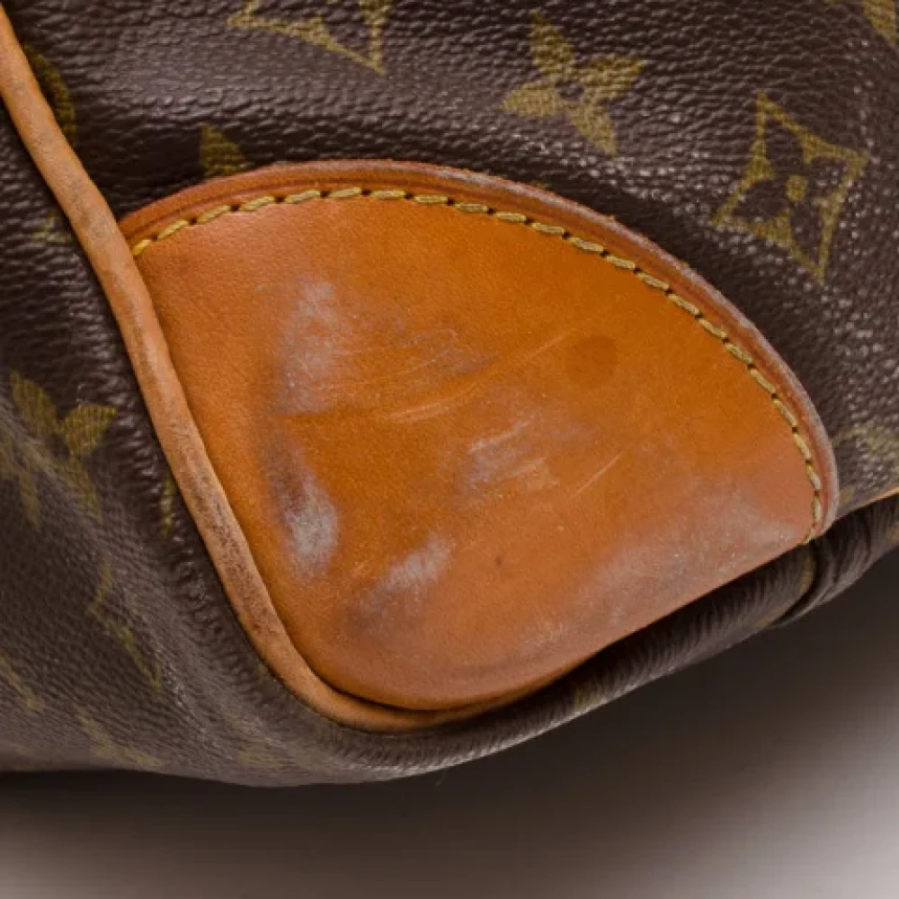 Louis Vuitton Vintage Pre-owned Leather travel-bags Brown Dames