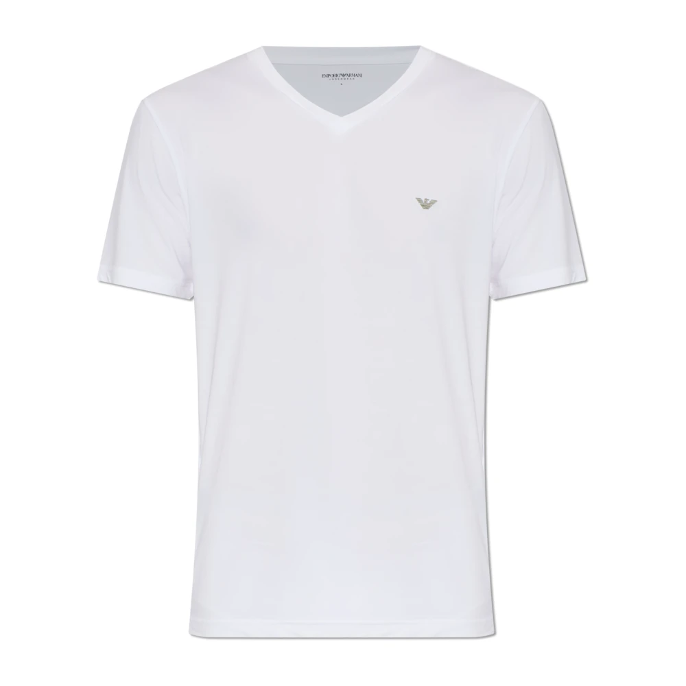 Emporio Armani Vit Lingerie V-Neck T-Shirt