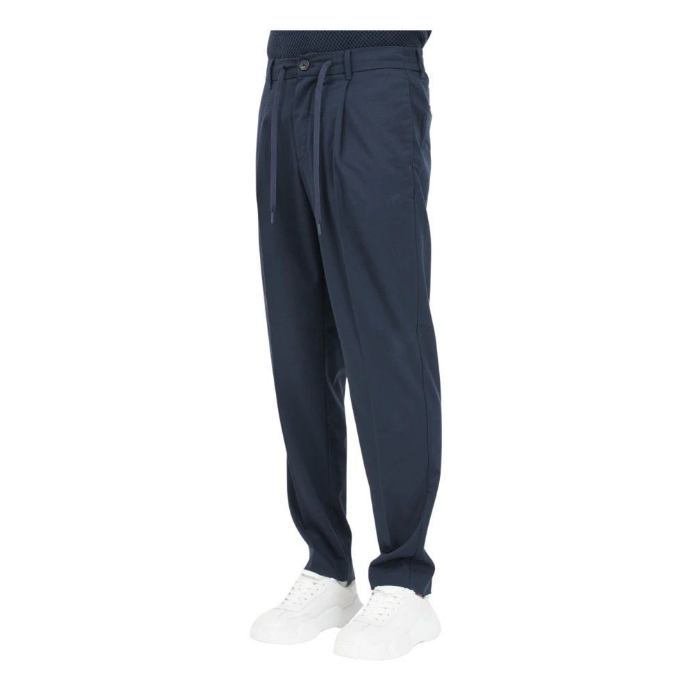 Selected Homme Blauwe rechte broek voor mannen Blue Heren