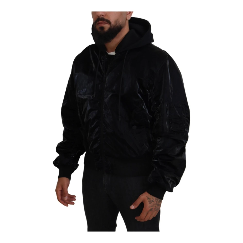 Dolce & Gabbana Bomber Jackets Black Heren