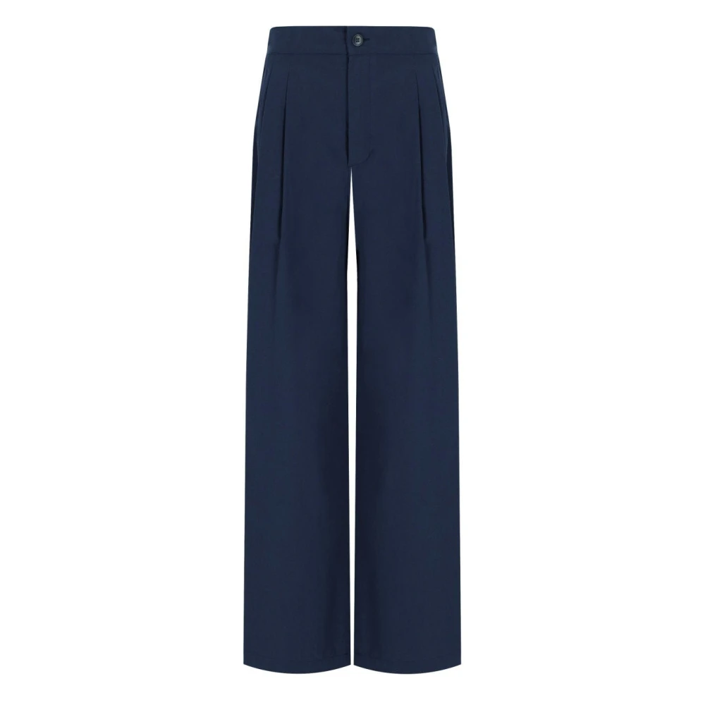 Weekend Max Mara Damen Blau Hosen, Xsgröße: