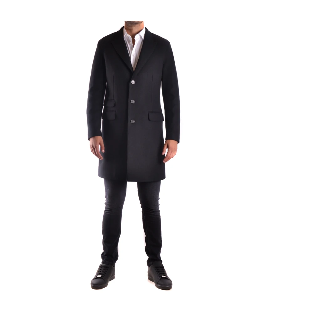 Neil Barrett Men's Black Stylish Coat For And Wo
