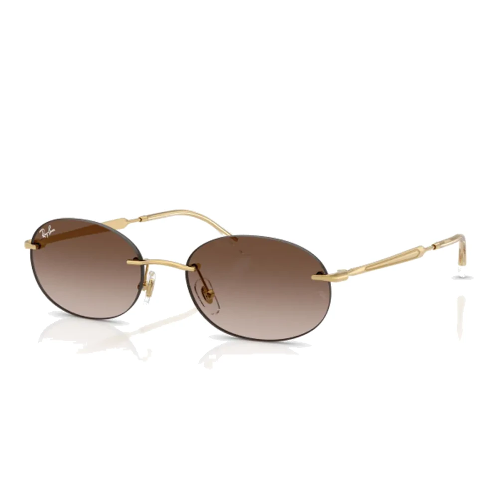 Ray-Ban Unisex Yellow Sunglasses, 54 Mm, Oval Sunglasses