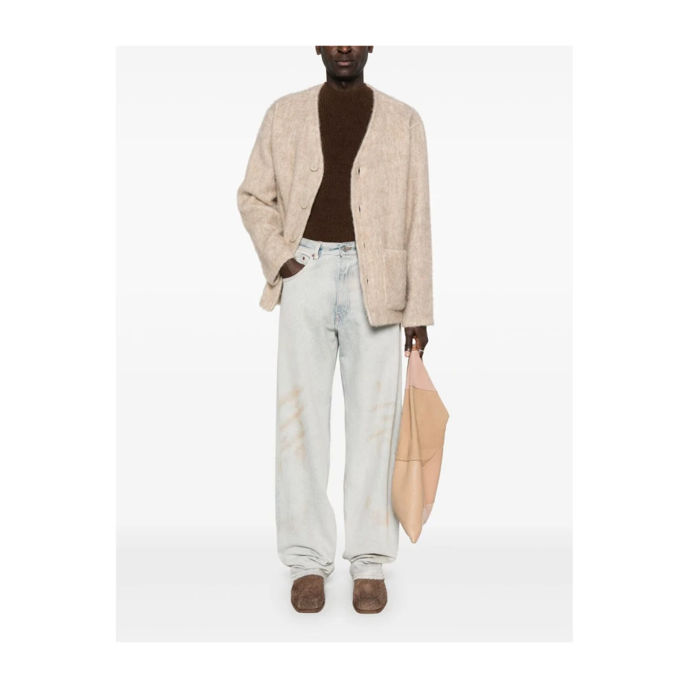 MM6 Maison Margiela Straight Jeans Blue Heren