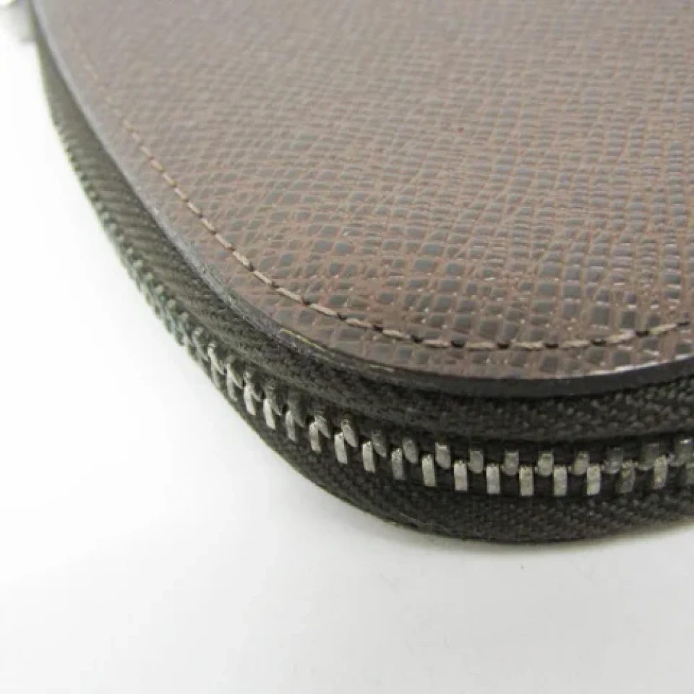 Louis Vuitton Vintage Pre-owned Leather wallets Brown Heren