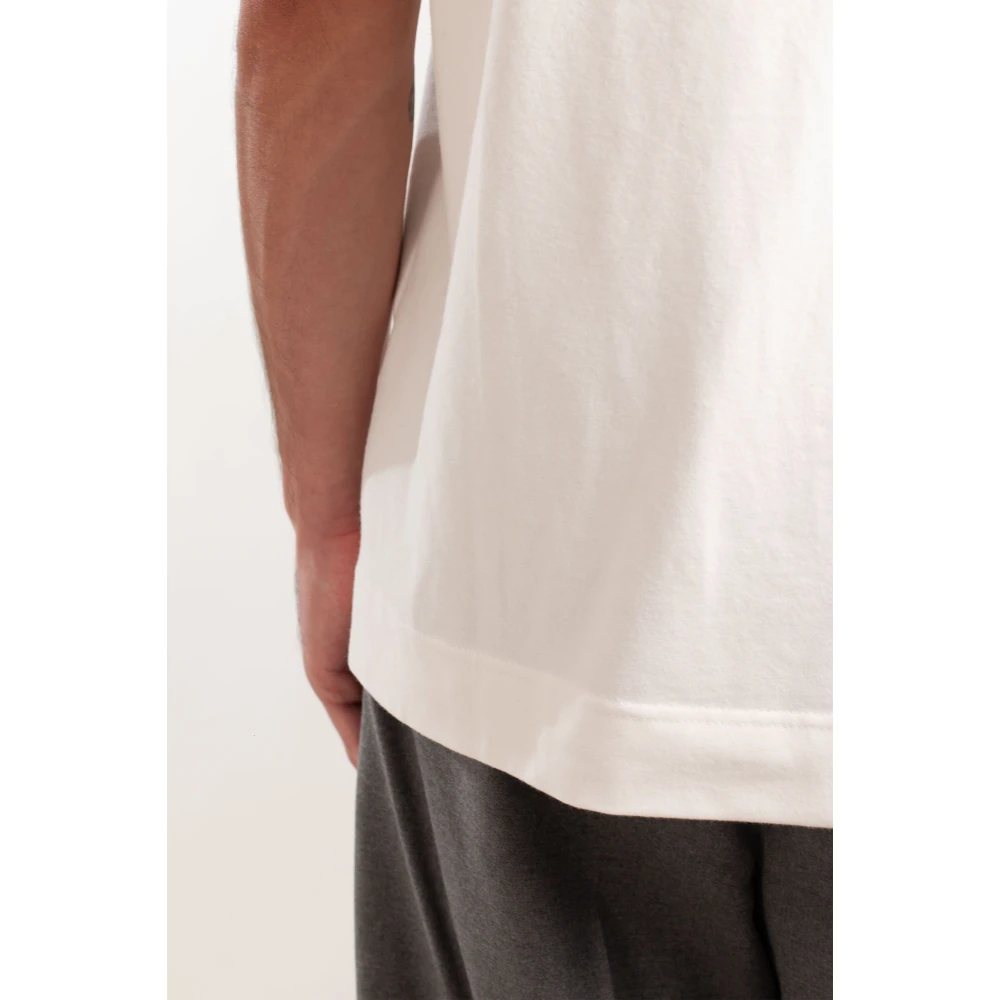 Circolo 1901 Zachte Cashmere Jersey Tee Brown Heren